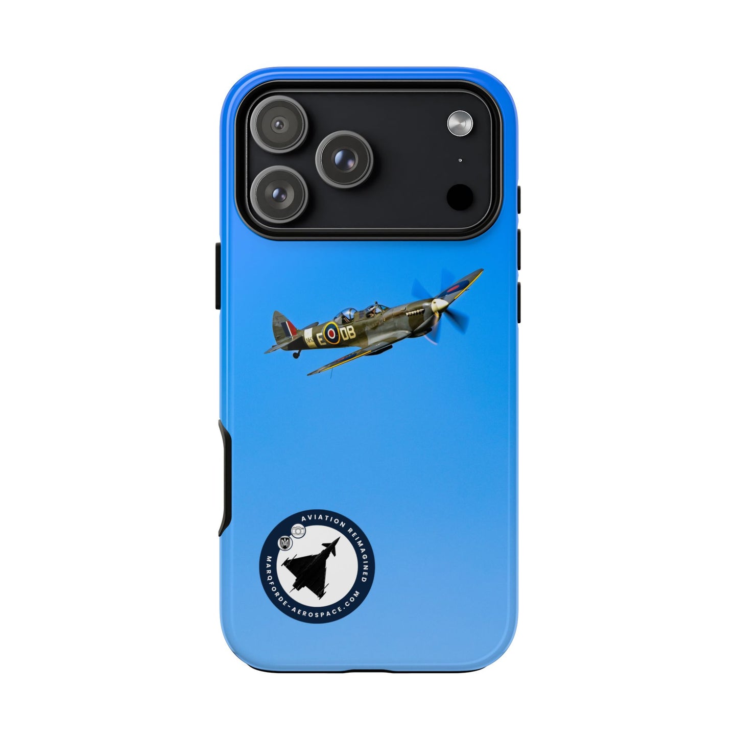 Aero Legends Spitfire DB-E NH341 aviation photo iPhone tough phone case – view 4