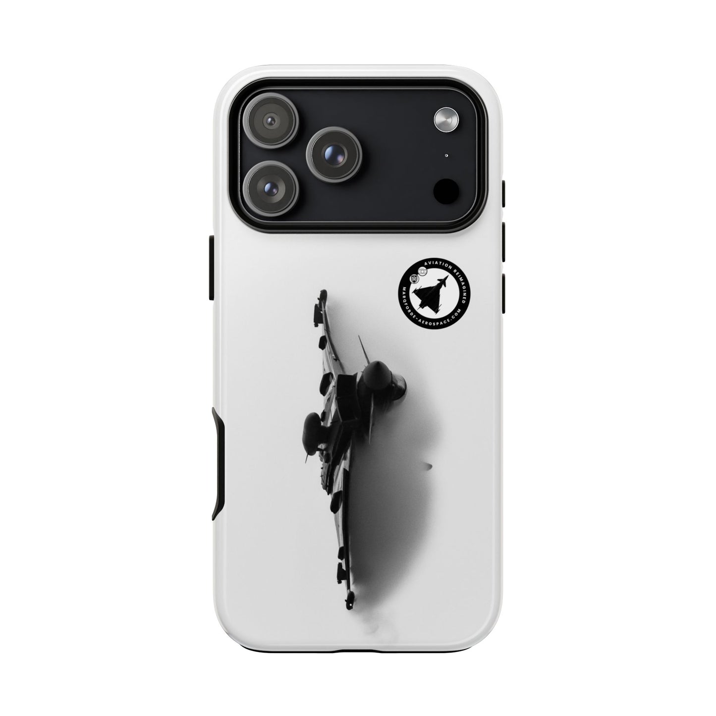 RAF Typhoon Display Team Blackjack jet at RIAT aviation photo iPhone tough phone case – view 7