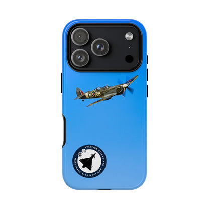 Aero Legends Spitfire DB-E NH341 aviation photo iPhone tough phone case – view 3