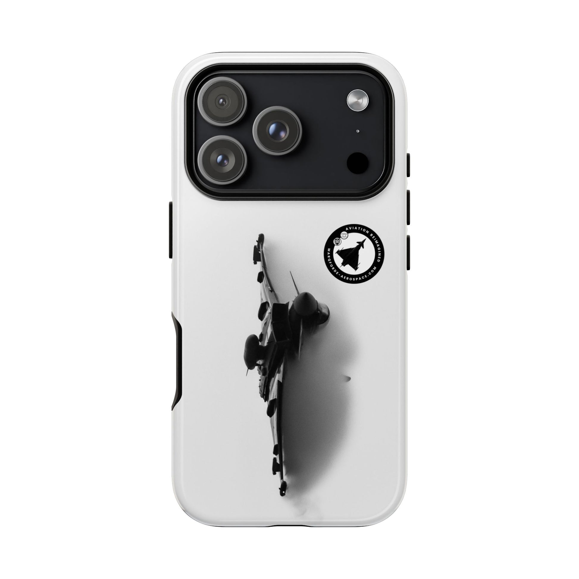 RAF Typhoon Display Team Blackjack jet at RIAT aviation photo iPhone tough phone case – view 8