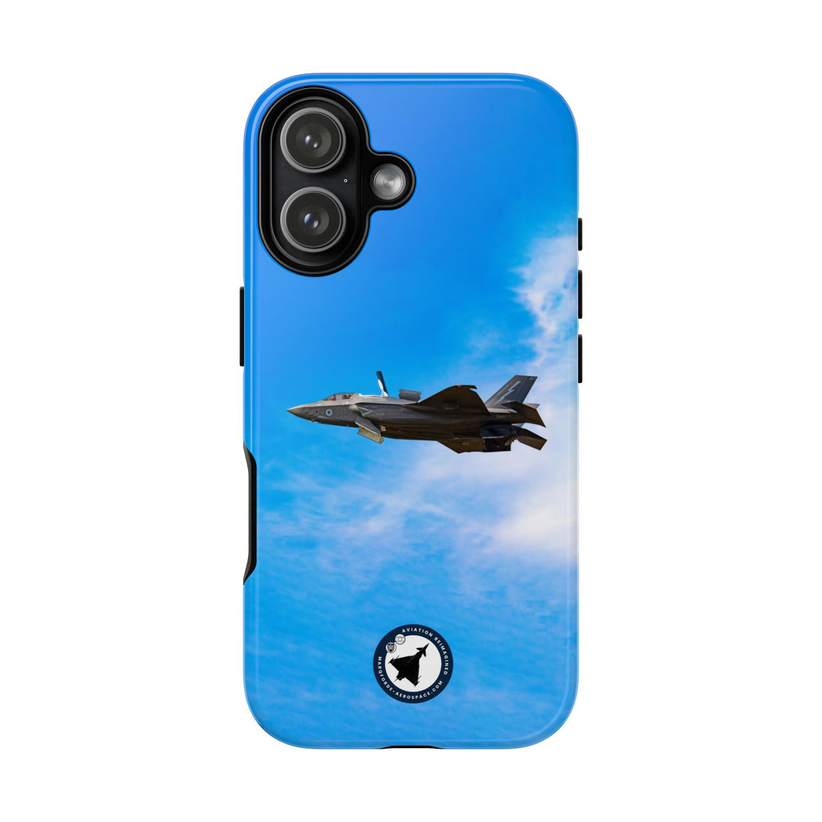 RAF F-35B Lightning hovering at RIAT aviation photo iPhone tough phone case