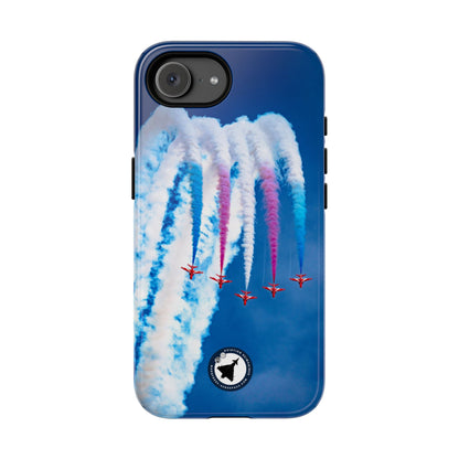 Red Arrows Apollo formation loop aviation photo iPhone tough phone case – view 13