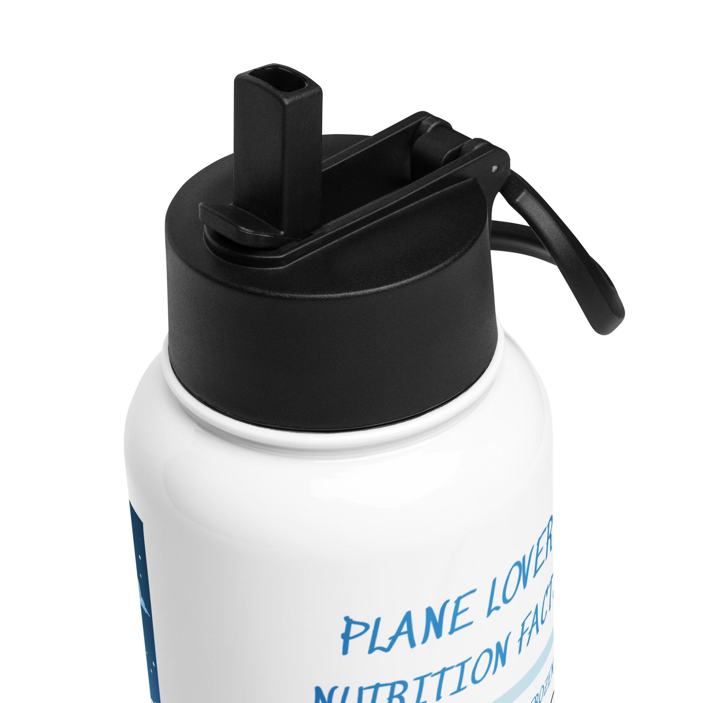 Leakproof & Eco-Friendly Aviation Water Bottle – Chasing Frostbite Print